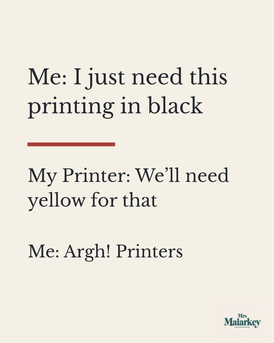 Yellow printer ink